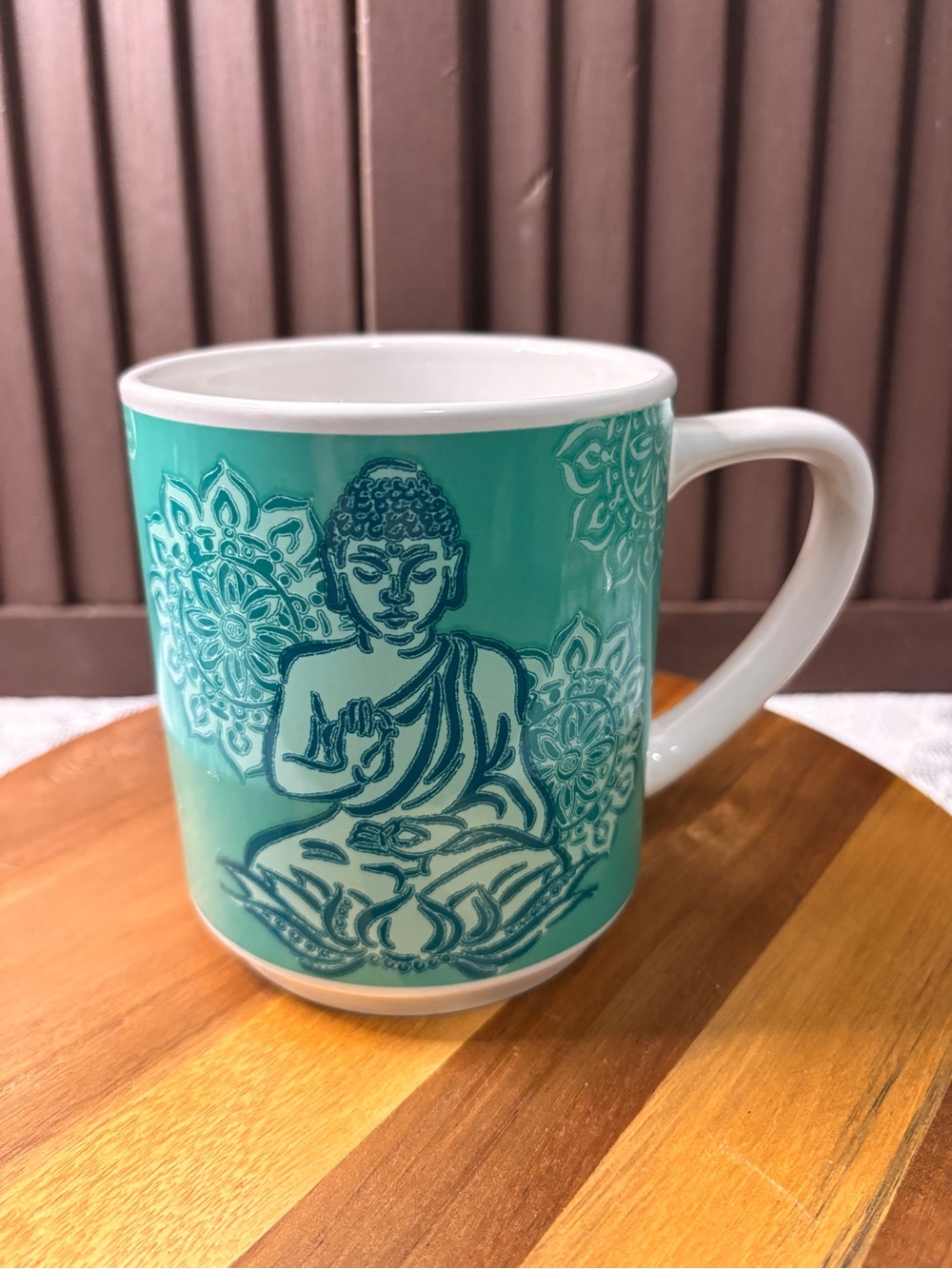 Big Buddha Coffee Mug Cup 24 oz Ceramic 2014 Room Creative